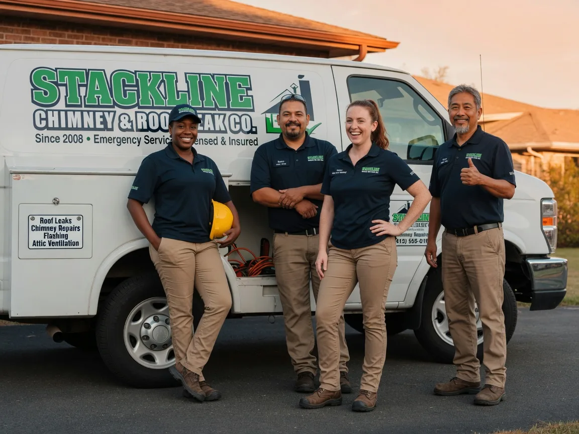 Chimney flashing repair company in Palmyra, IL